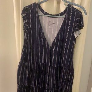 Navy torrid top